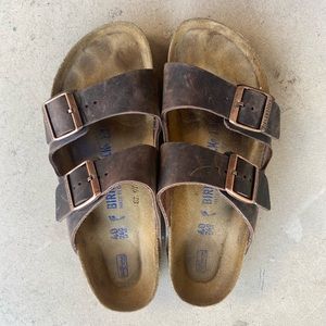 Birkenstock Leather Strap Sandals
